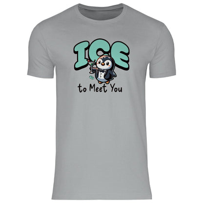 Herren T-Shirt "Ice to meet you" - Grafikmagie