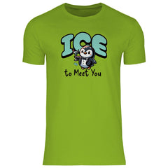 Herren T-Shirt "Ice to meet you" - Grafikmagie