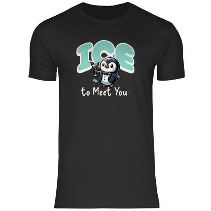 Herren T-Shirt "Ice to meet you" - Grafikmagie