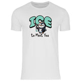 Herren T-Shirt "Ice to meet you" - Grafikmagie