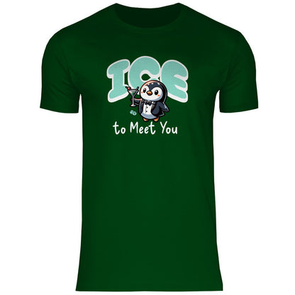 Herren T-Shirt "Ice to meet you" - Grafikmagie