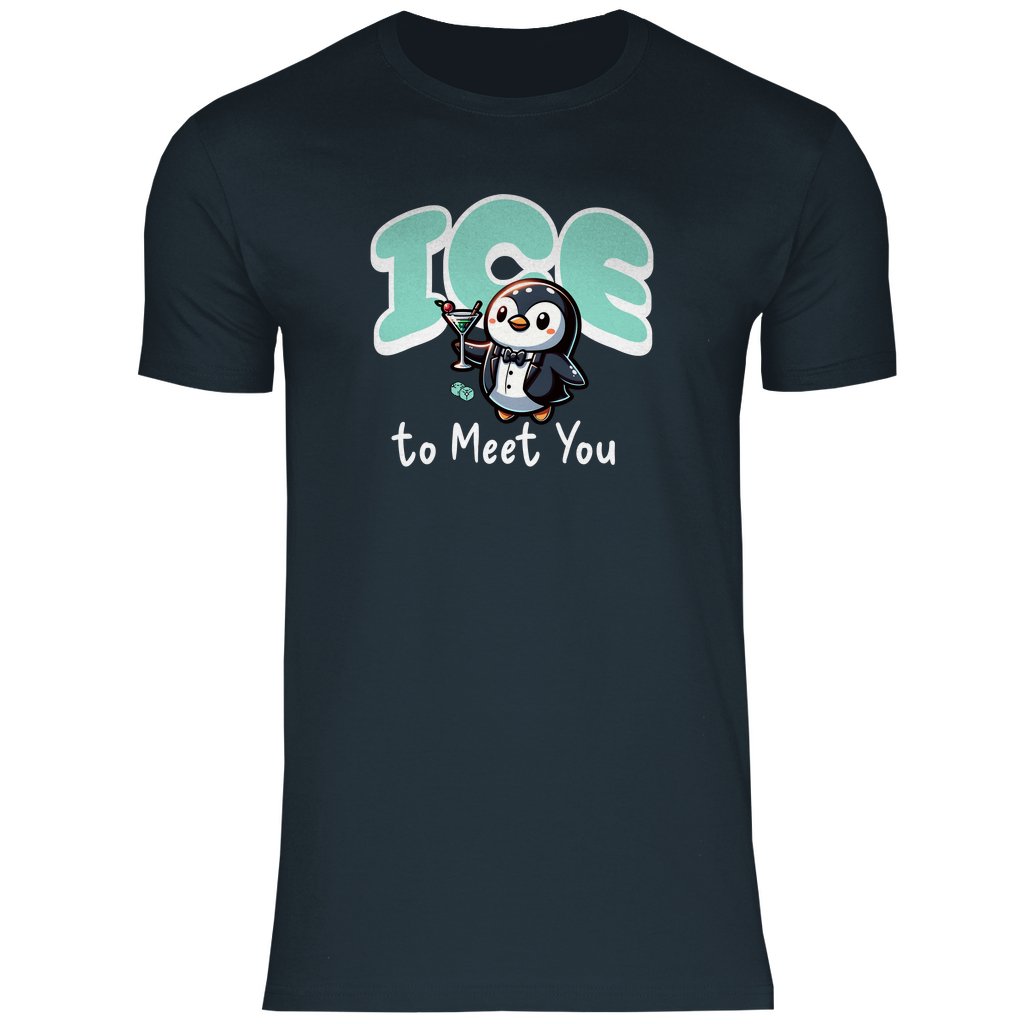 Herren T-Shirt "Ice to meet you" - Grafikmagie