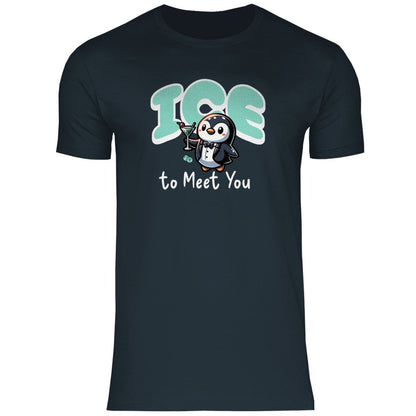 Herren T-Shirt "Ice to meet you" - Grafikmagie
