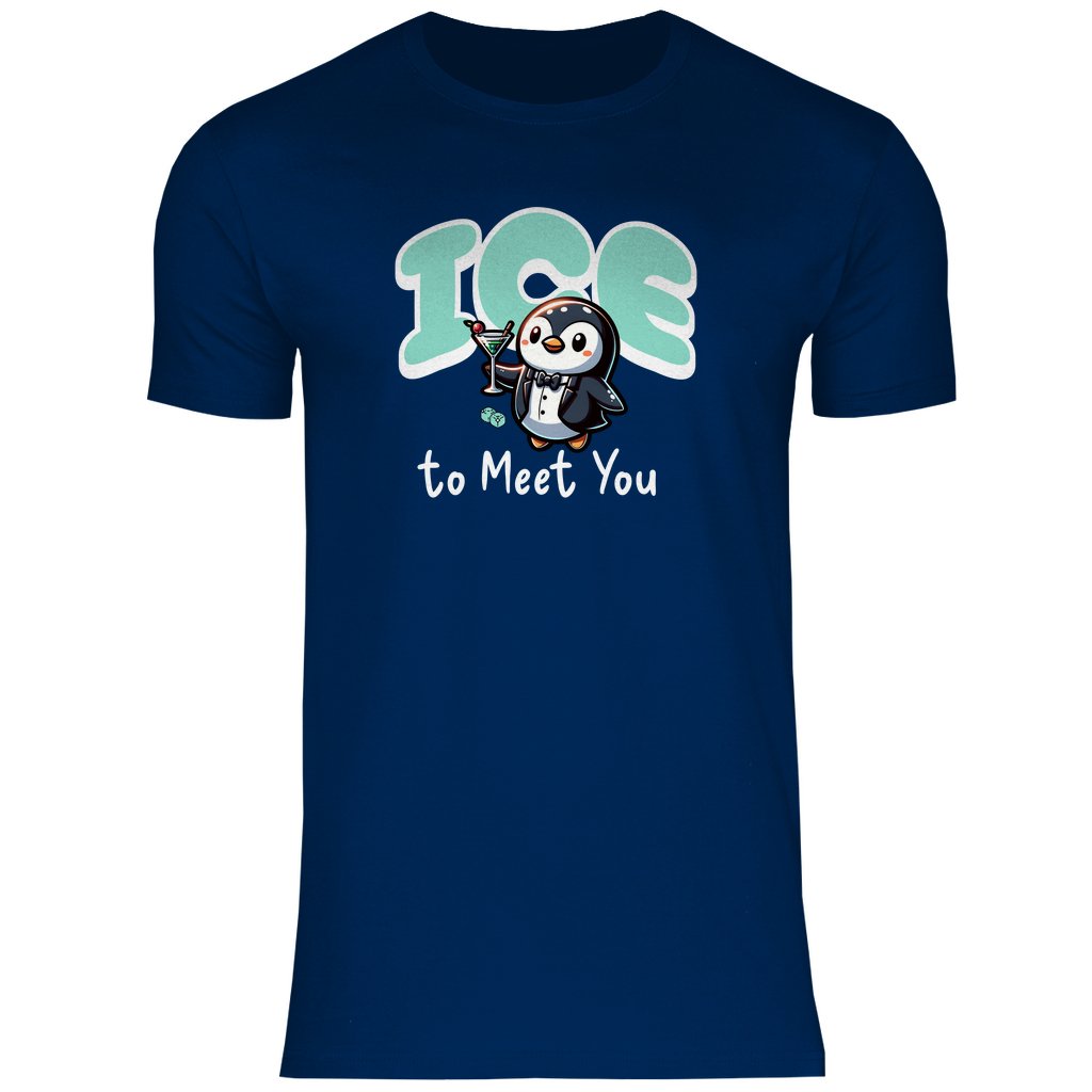 Herren T-Shirt "Ice to meet you" - Grafikmagie