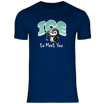Herren T-Shirt "Ice to meet you" - Grafikmagie