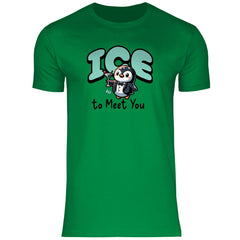 Herren T-Shirt "Ice to meet you" - Grafikmagie
