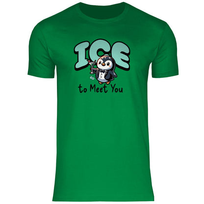 Herren T-Shirt "Ice to meet you" - Grafikmagie