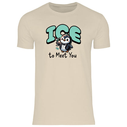 Herren T-Shirt "Ice to meet you" - Grafikmagie