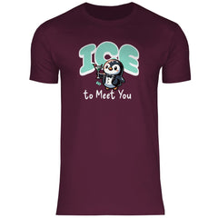 Herren T-Shirt "Ice to meet you" - Grafikmagie