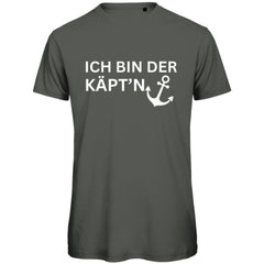 Herren T-Shirt "Ich bin der Käptn" - Grafikmagie