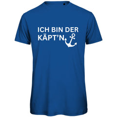 Herren T-Shirt "Ich bin der Käptn" - Grafikmagie