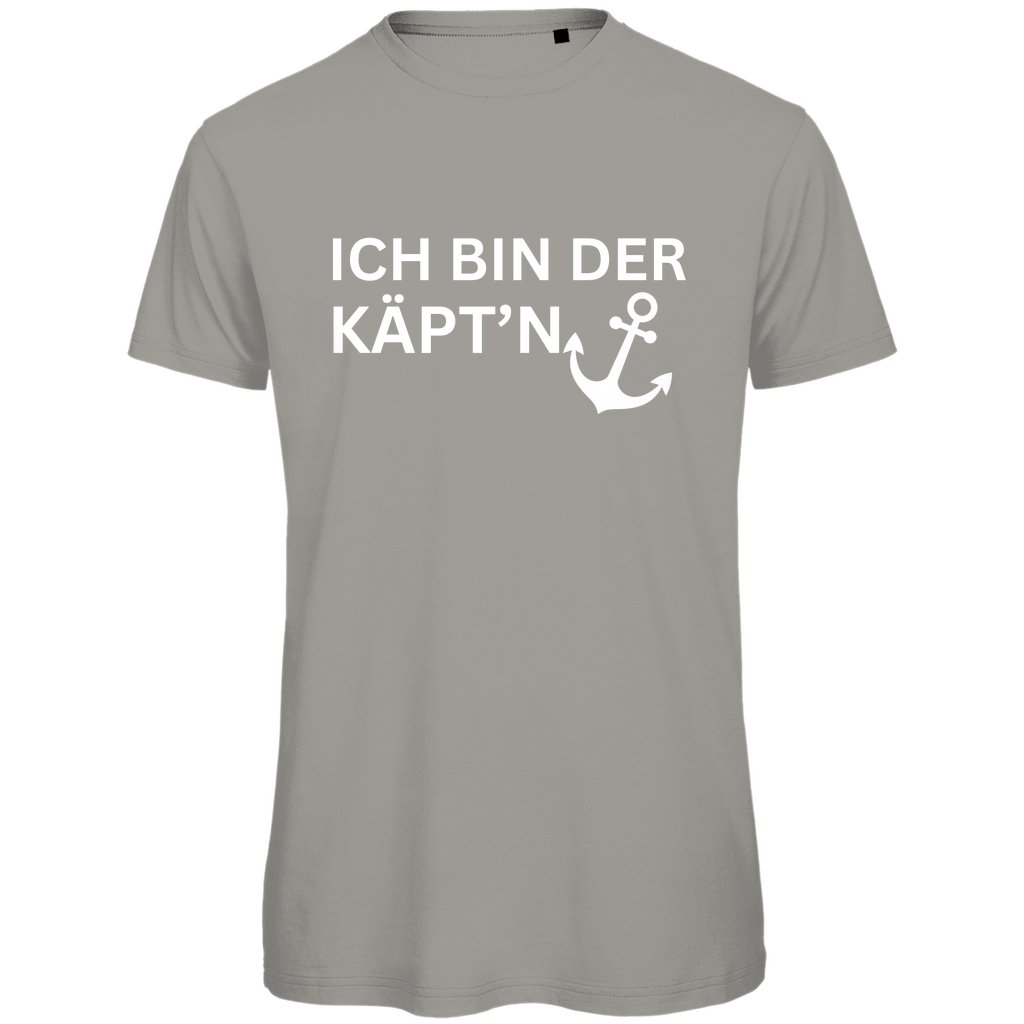 Herren T-Shirt "Ich bin der Käptn" - Grafikmagie