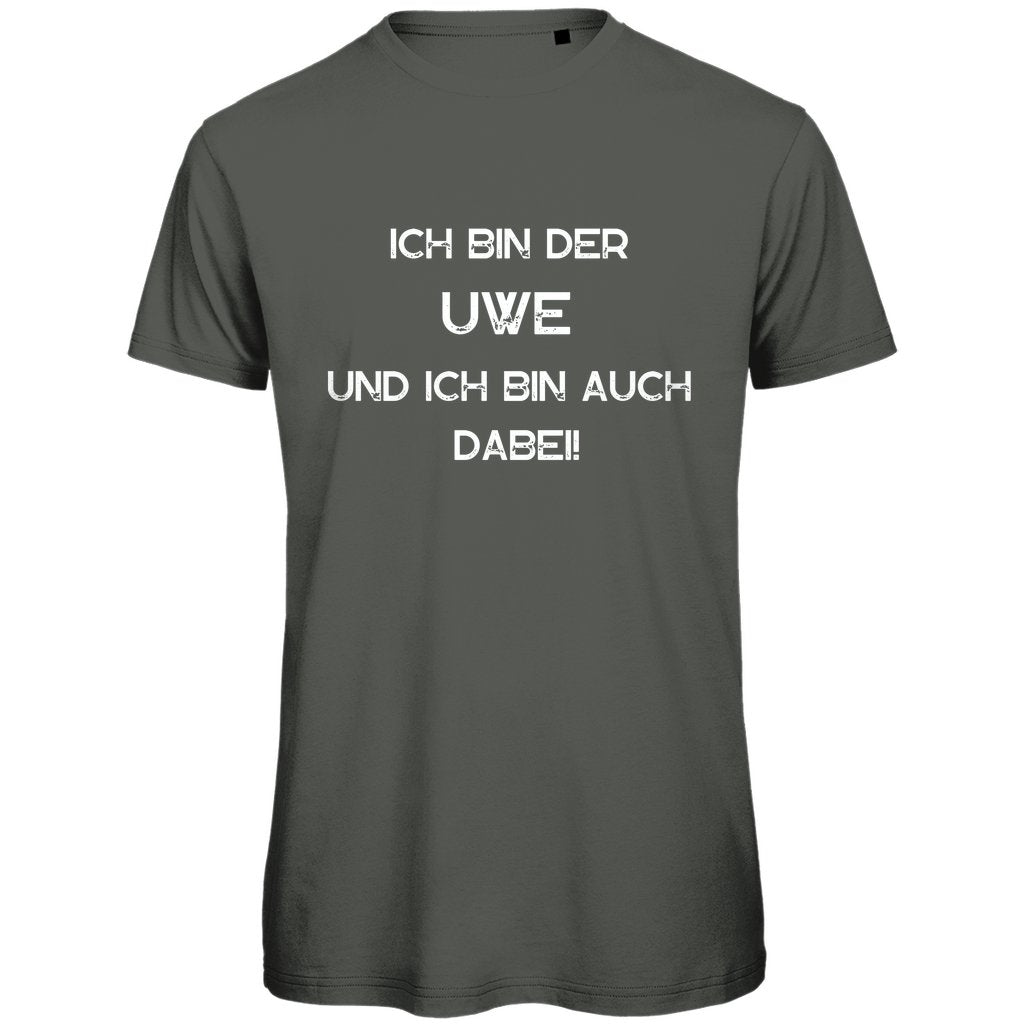 Herren T-Shirt "Ich bin der Uwe" - Grafikmagie