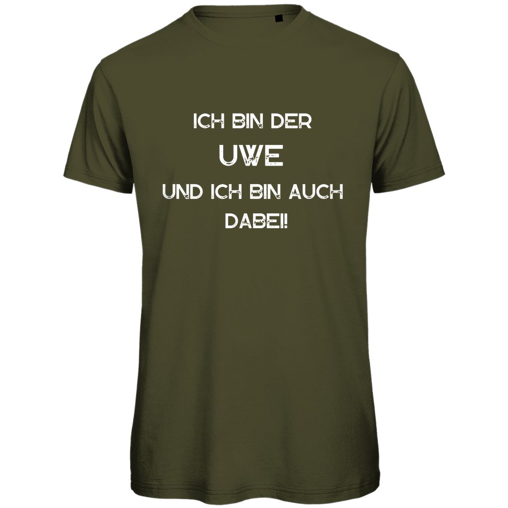 Herren T-Shirt "Ich bin der Uwe" - Grafikmagie