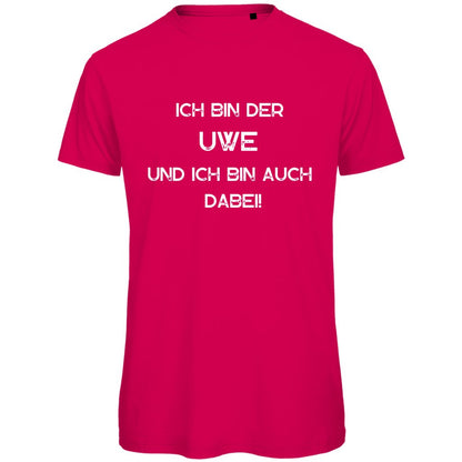 Herren T-Shirt "Ich bin der Uwe" - Grafikmagie