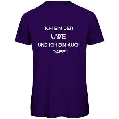 Herren T-Shirt "Ich bin der Uwe" - Grafikmagie