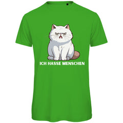 Herren T-Shirt "Ich hasse Menschen" - Grafikmagie