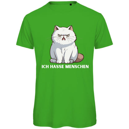 Herren T-Shirt "Ich hasse Menschen" - Grafikmagie