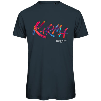 Herren T-Shirt "Karma regelt" - Grafikmagie