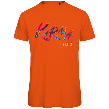 Herren T-Shirt "Karma regelt" - Grafikmagie