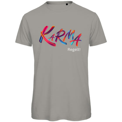 Herren T-Shirt "Karma regelt" - Grafikmagie