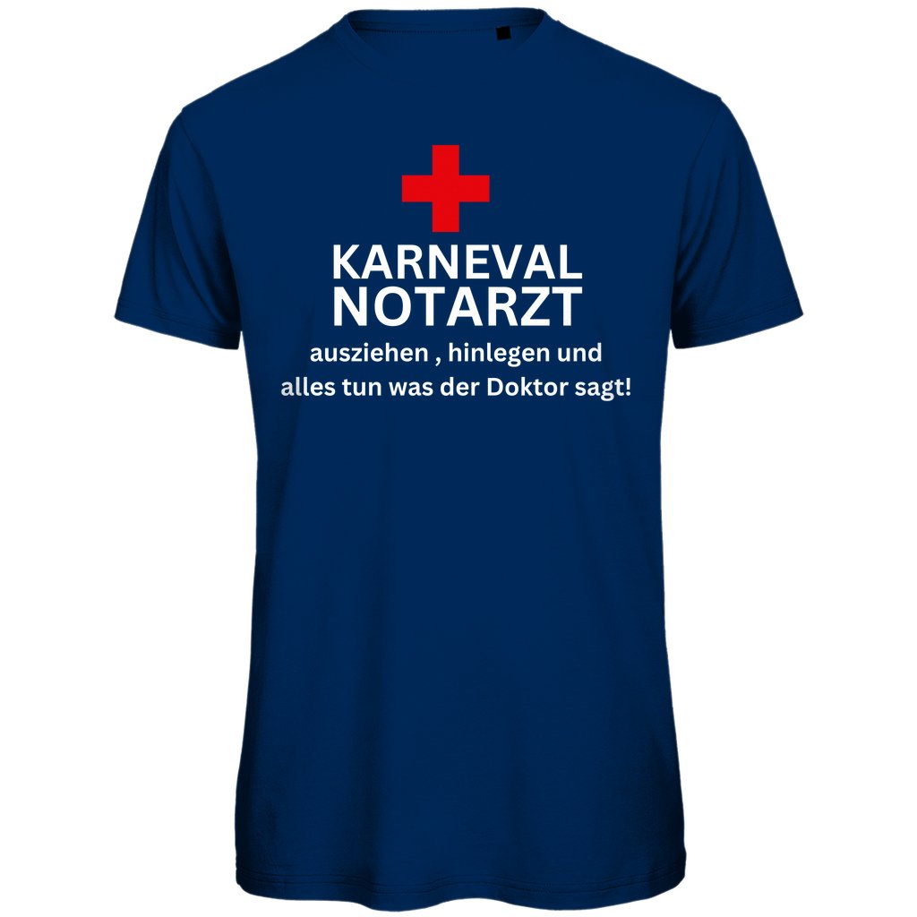 Herren T-Shirt "Karneval Notarzt" - Grafikmagie