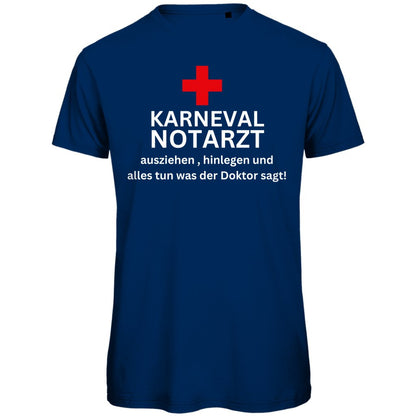 Herren T-Shirt "Karneval Notarzt" - Grafikmagie