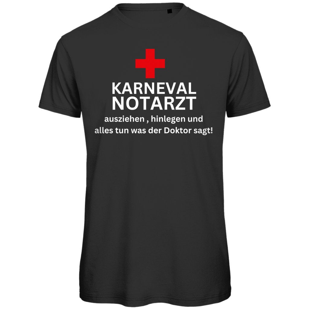 Herren T-Shirt "Karneval Notarzt" - Grafikmagie