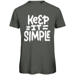 Herren T-Shirt "Keep it Simple" - Grafikmagie