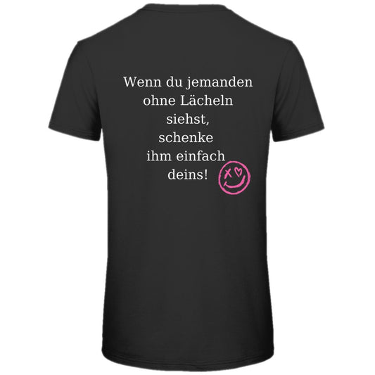 Herren T-Shirt "lächeln" - Grafikmagie