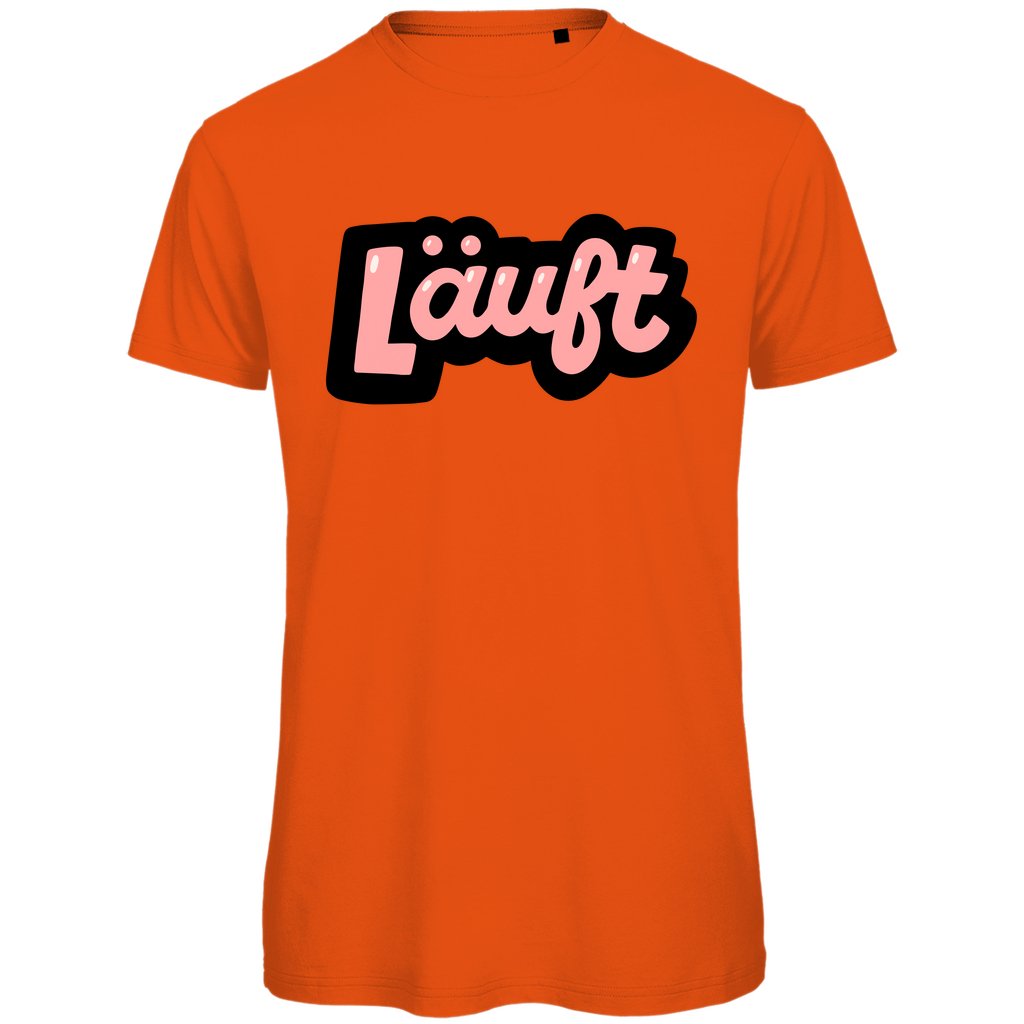 Herren T-Shirt "Läuft" - Grafikmagie