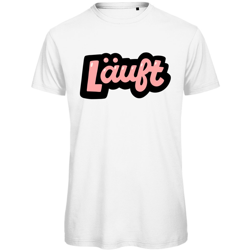 Herren T-Shirt "Läuft" - Grafikmagie