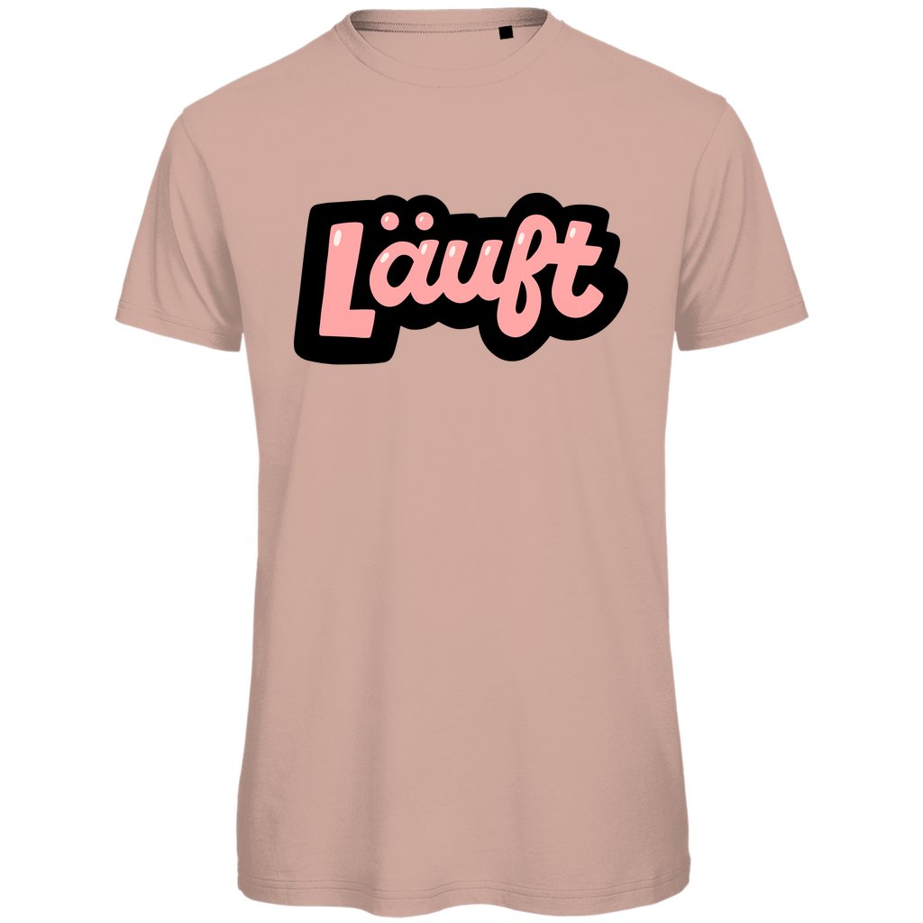 Herren T-Shirt "Läuft" - Grafikmagie