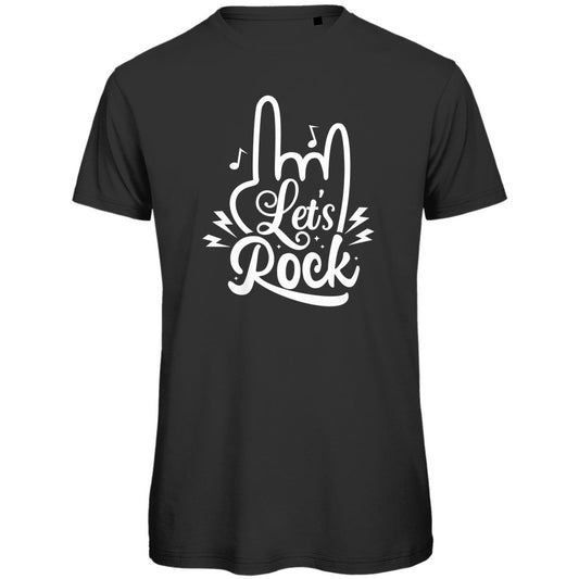 Herren T-Shirt "Lets Rock" - Grafikmagie
