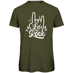Herren T-Shirt "Lets Rock" - Grafikmagie