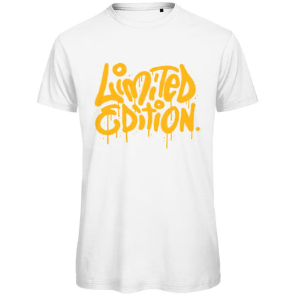 Herren T-Shirt "Limited Edition yellow" - Grafikmagie