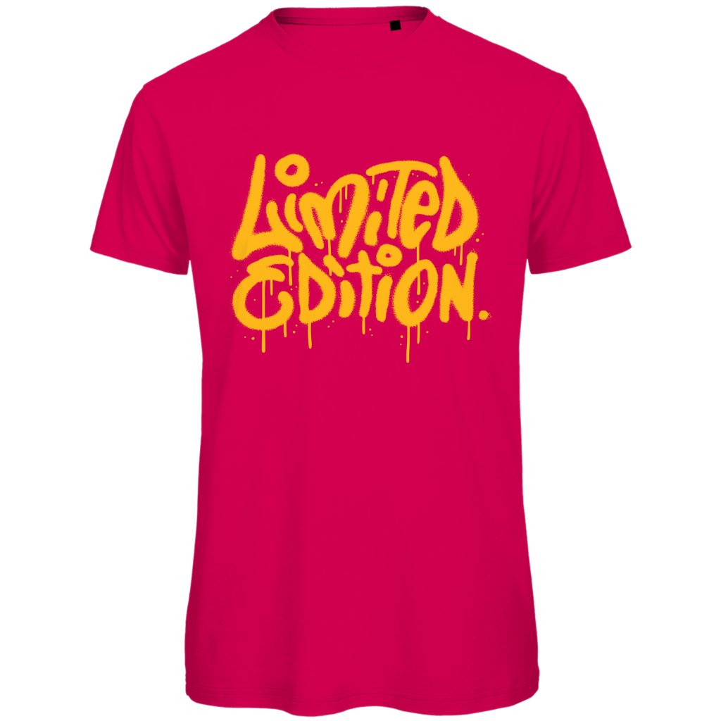 Herren T-Shirt "Limited Edition yellow" - Grafikmagie