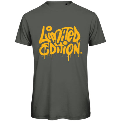 Herren T-Shirt "Limited Edition yellow" - Grafikmagie