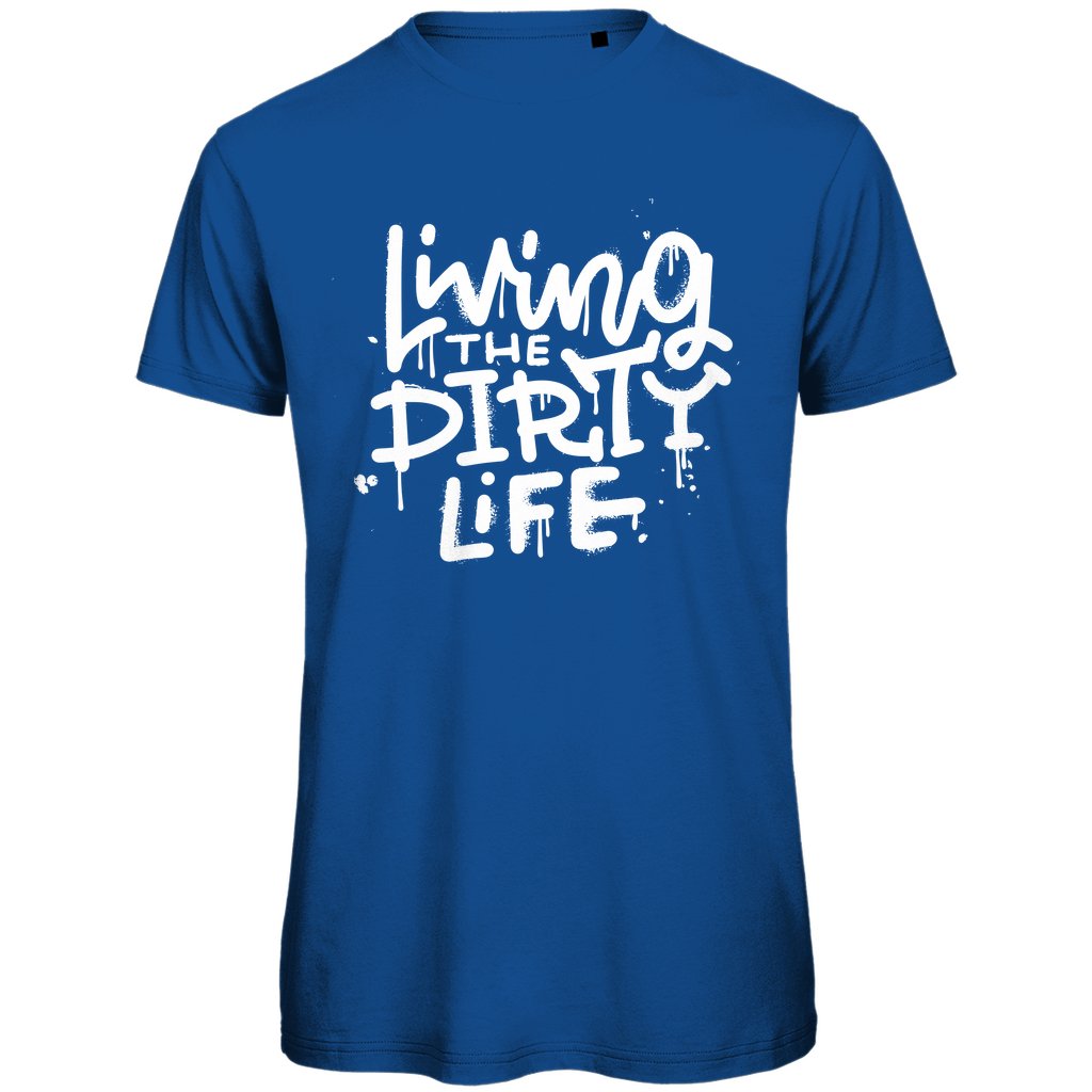 Herren T-Shirt "Living the dirty life" - Grafikmagie