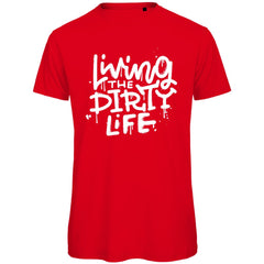 Herren T-Shirt "Living the dirty life" - Grafikmagie