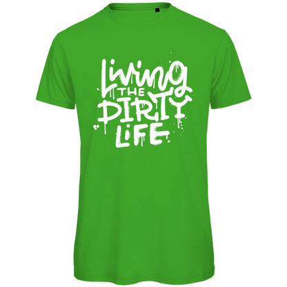 Herren T-Shirt "Living the dirty life" - Grafikmagie
