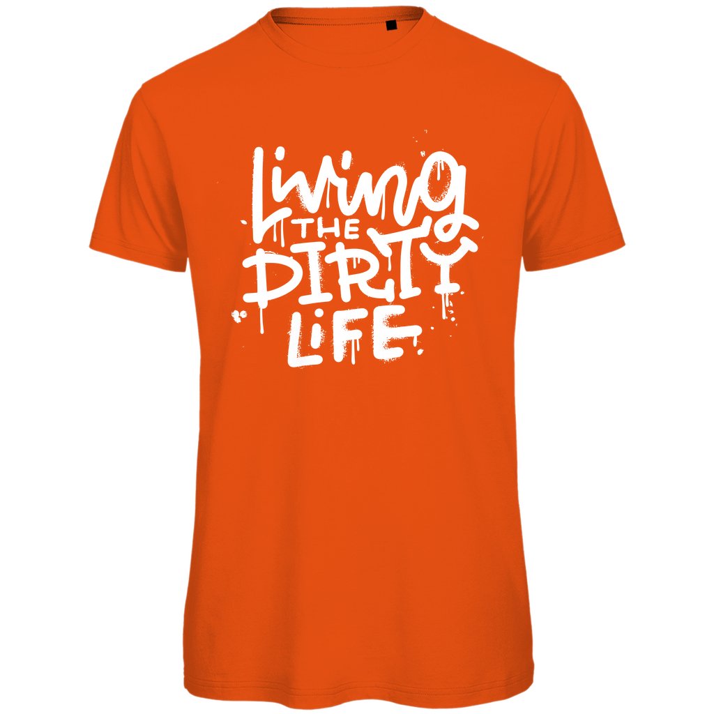 Herren T-Shirt "Living the dirty life" - Grafikmagie