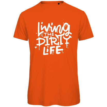 Herren T-Shirt "Living the dirty life" - Grafikmagie