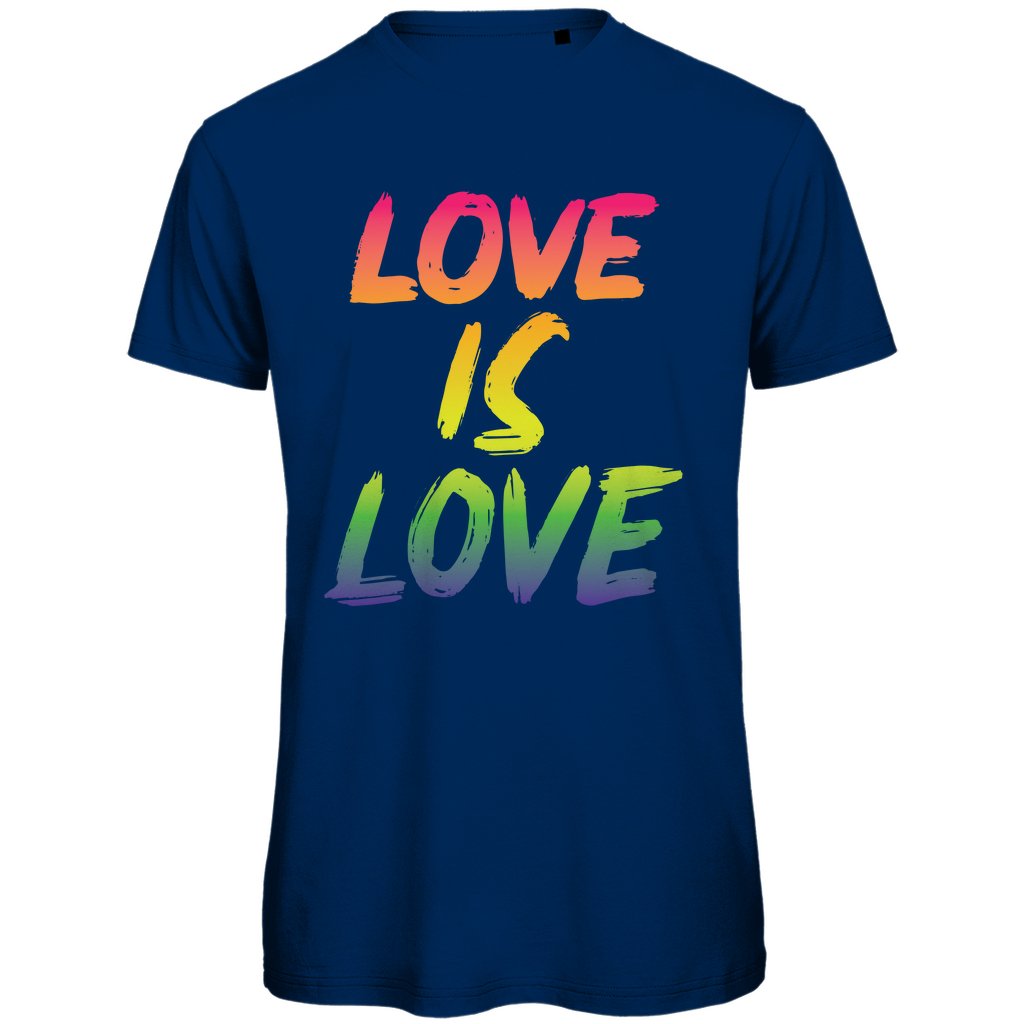 Herren T-Shirt "Love is Love" - Grafikmagie