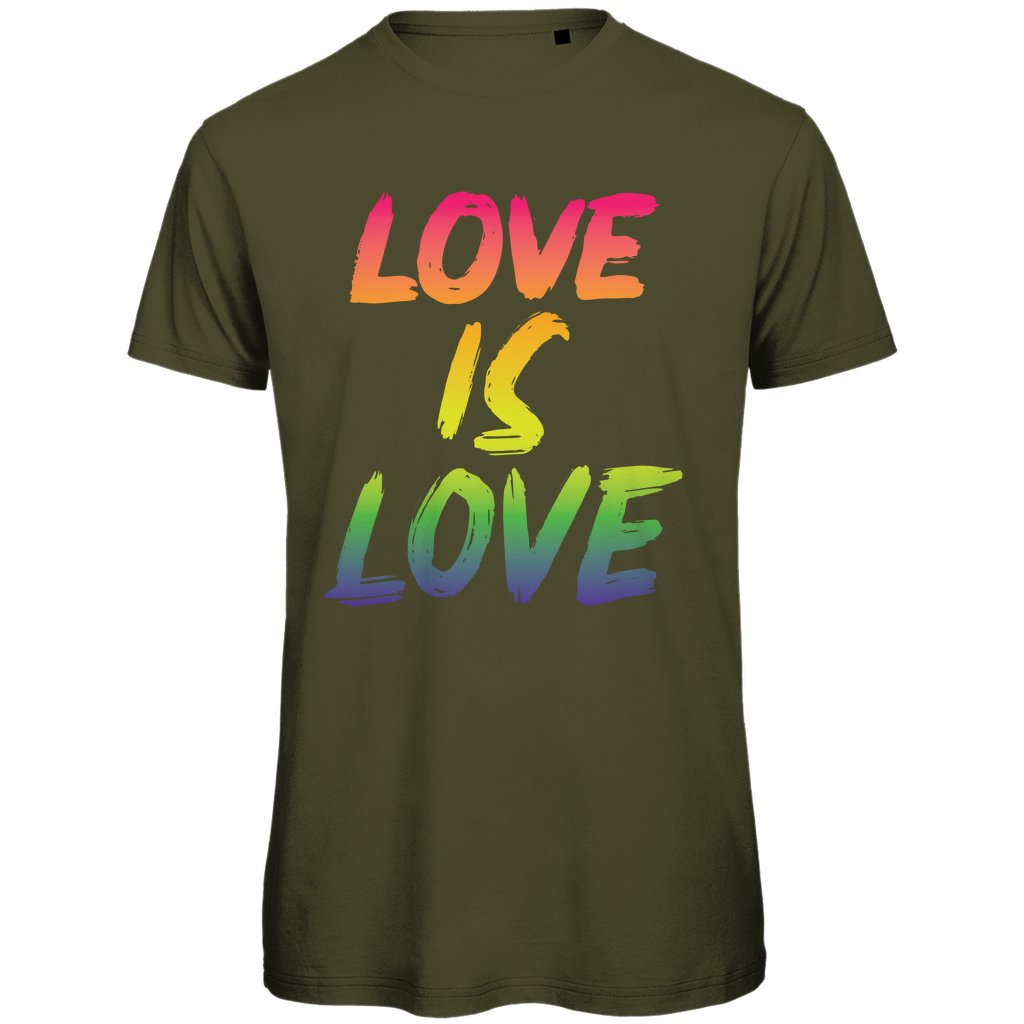 Herren T-Shirt "Love is Love" - Grafikmagie