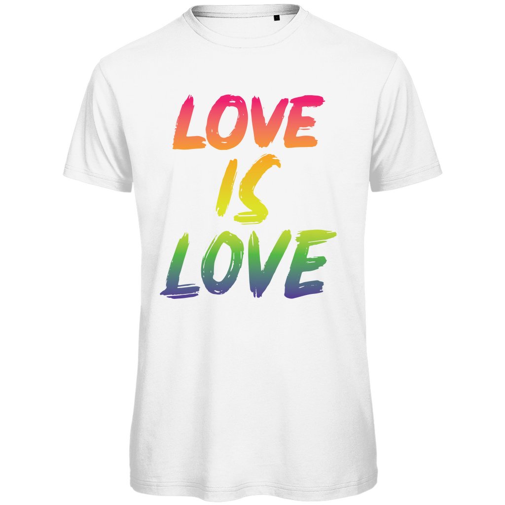 Herren T-Shirt "Love is Love" - Grafikmagie