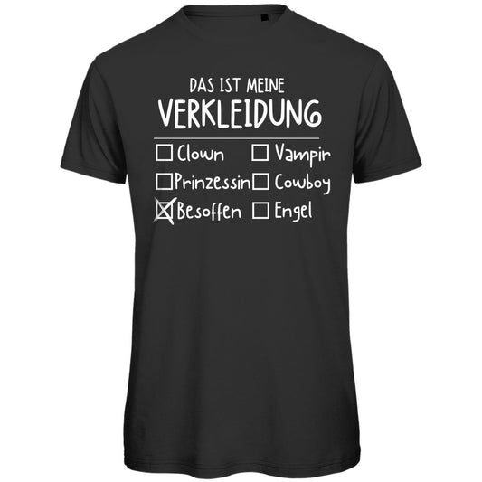 Herren T-Shirt "Meine verkleidung besoffen" - Grafikmagie