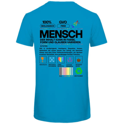 Herren T-Shirt "Mensch" - Grafikmagie