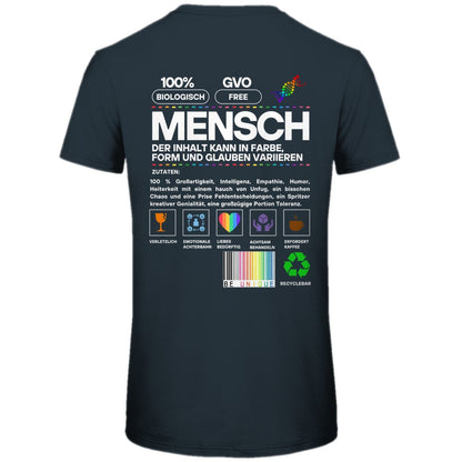 Herren T-Shirt "Mensch" - Grafikmagie