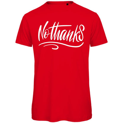 Herren T-Shirt "No thanks" - Grafikmagie